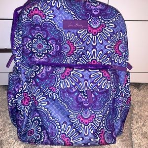 COPY - Purple Print Vera Bradley School Bookbag(L…
